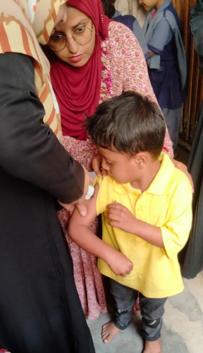 fIPV polio vaccination in Pakistan